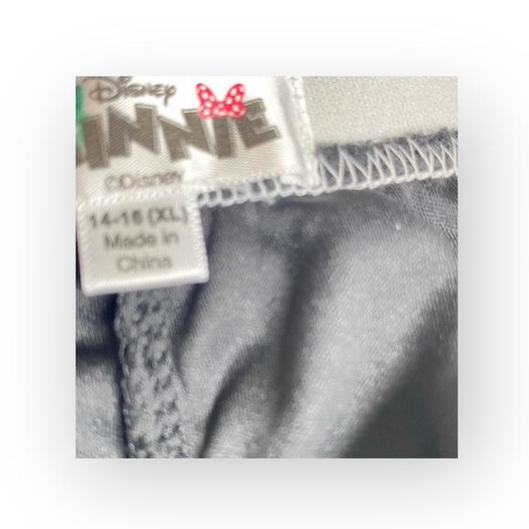 Disney ㋛ Minnie Mouse Print Layered Tulle Skort Skirt ㋛ Black Red ㋛ 14 16 S M ㋛ - Picture 8 of 16